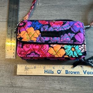Vera Bradley crossbody wallet